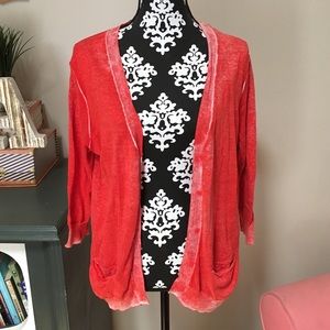 Gap “Poster Red” Cardigan, Size L